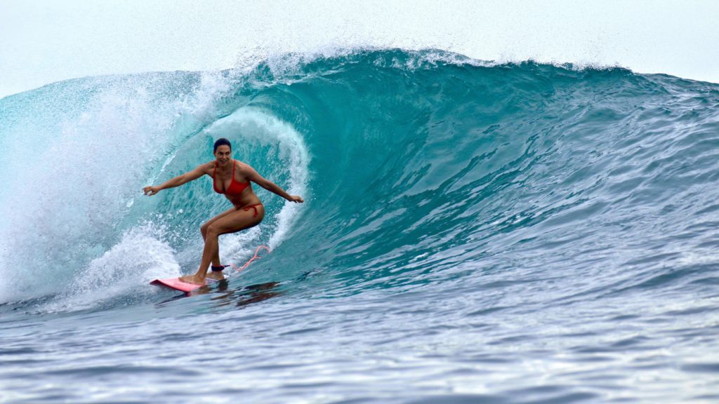 Bódi Sylvi a szörf szerelmese / Kép forrása: Bódi Sylvi