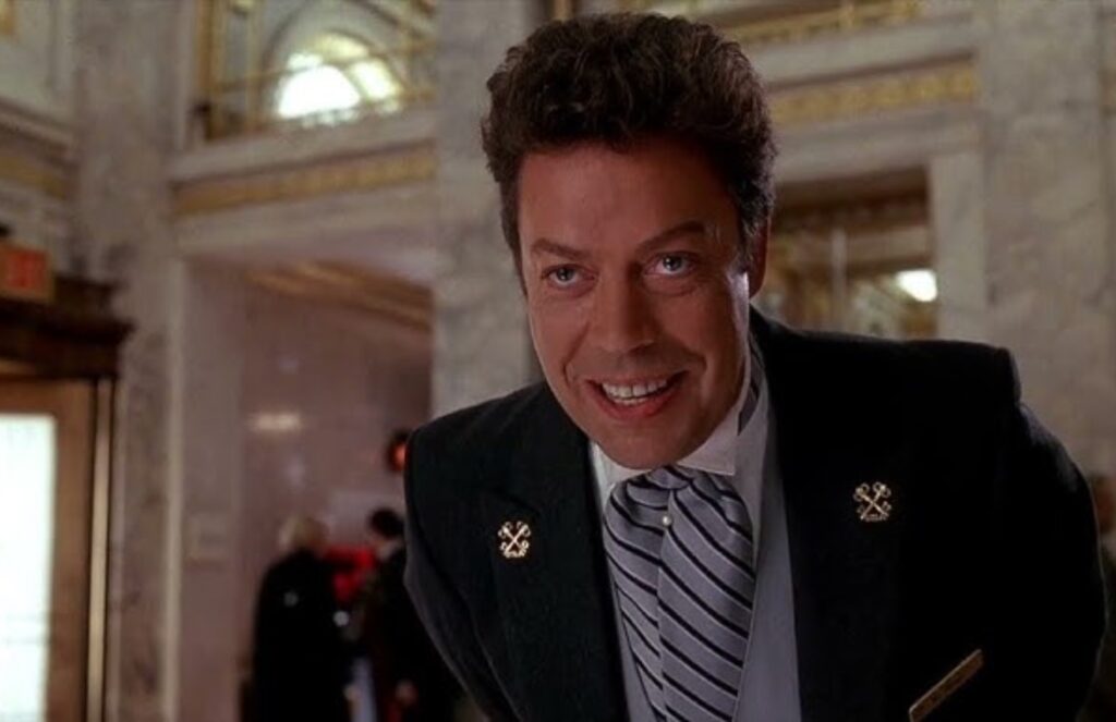 Tim Curry mint Mr. Hactor