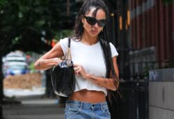 Zoë Kravitz visszahozta a farmertrendet