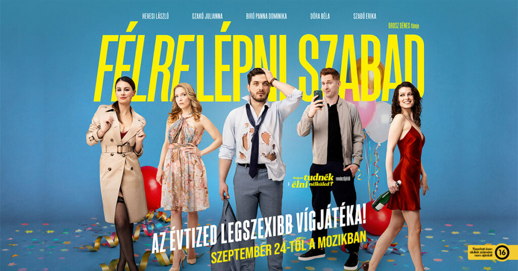 A Félrelépni szabad már látható a mozikban / Kép forrása: Megafilm