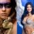 Adrianne Curry (kígyóval a nyakávban, erős sminkkel( és Kylie Jenner, aki a fantasy bra-t viseli