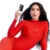 Megan Fox vörös ruhában
